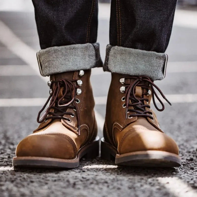 Vintage Leather Boots