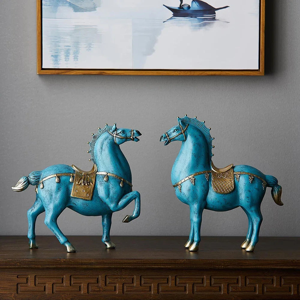 Elegant Horse Statue