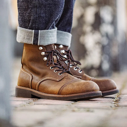Vintage Leather Boots